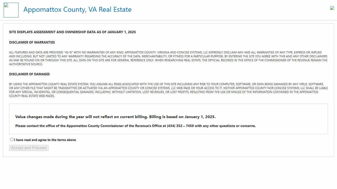 Appomattox County, VA - Official Real Estate Data